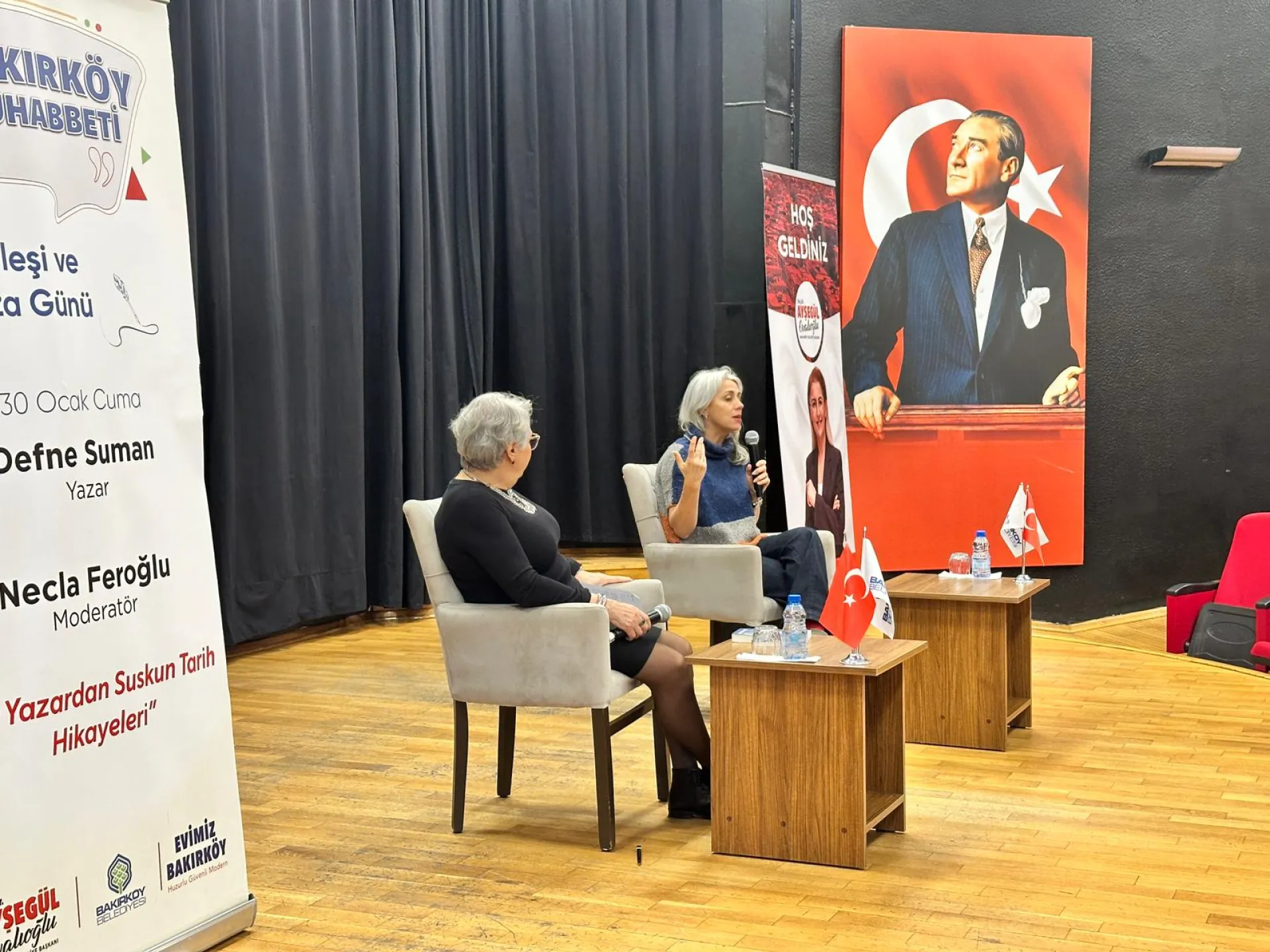 BAKIRKÖY MUHABBETİ’NİN BU HAFTAKİ KONUĞU DEFNE SUMAN OLDU