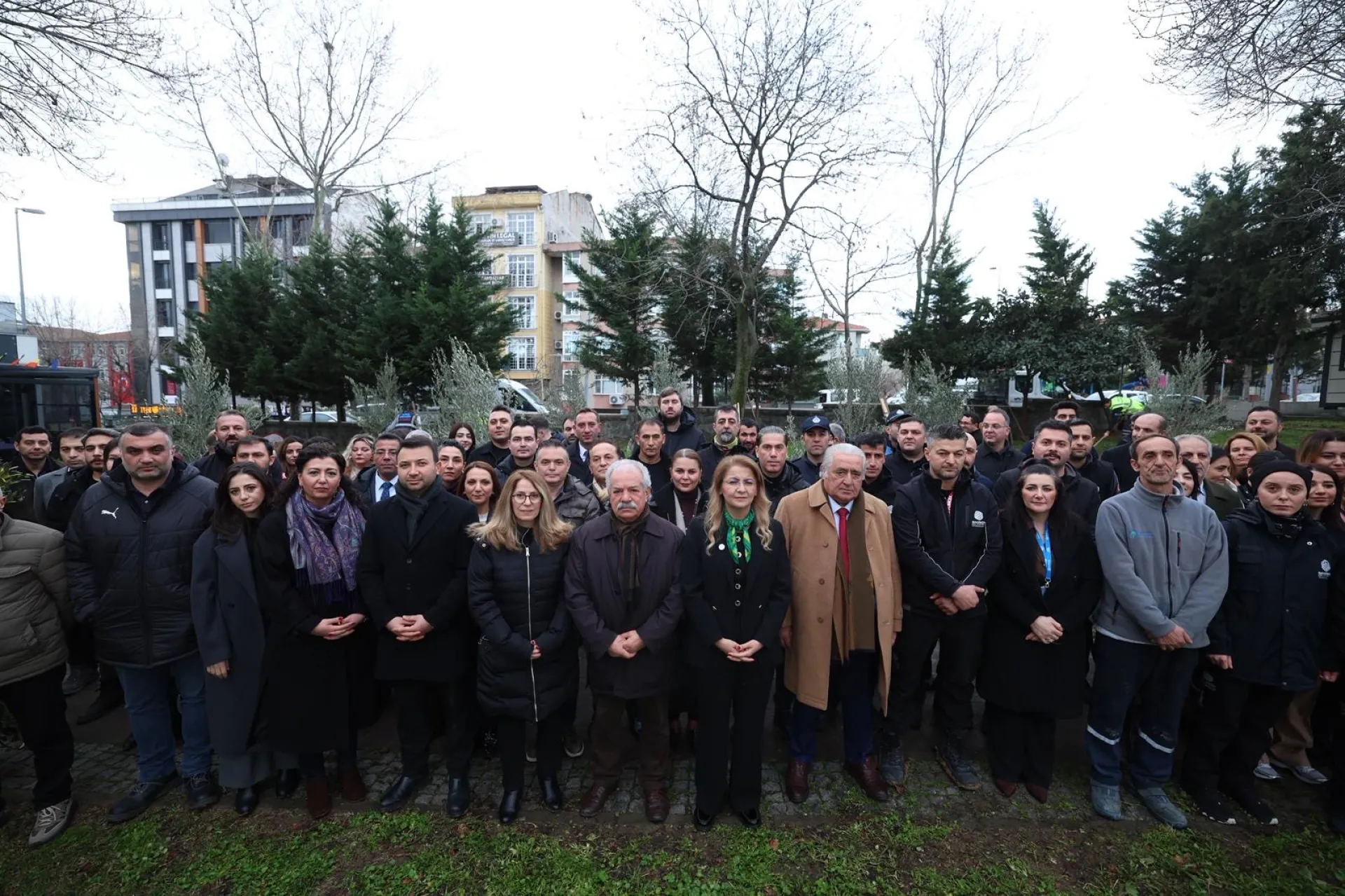 BAKIRKÖY’DE 11 İLİ TEMSİLEN 11 ZEYTİN FİDANI DİKİLDİ