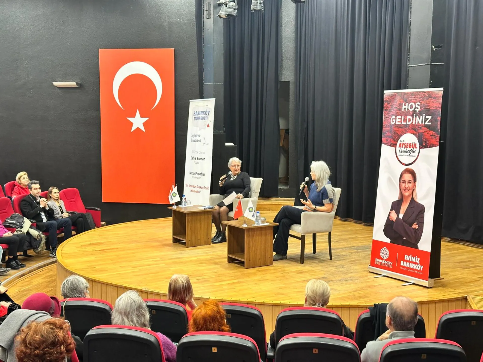 BAKIRKÖY MUHABBETİ’NİN BU HAFTAKİ KONUĞU DEFNE SUMAN OLDU