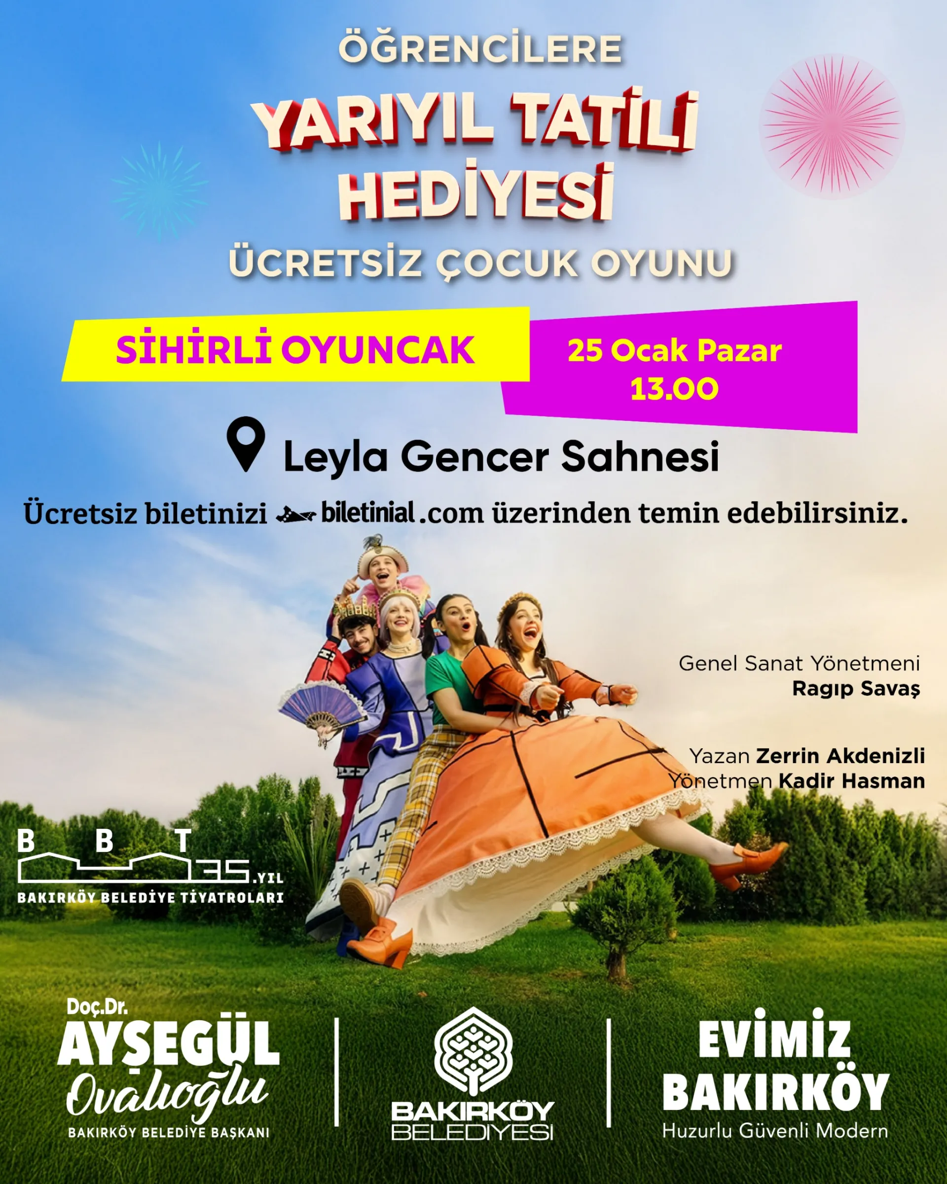 BAKIRKÖY BELEDİYESİ’NDEN KUŞAKLARI BULUŞTURAN KURABİYE ETKİNLİĞİ