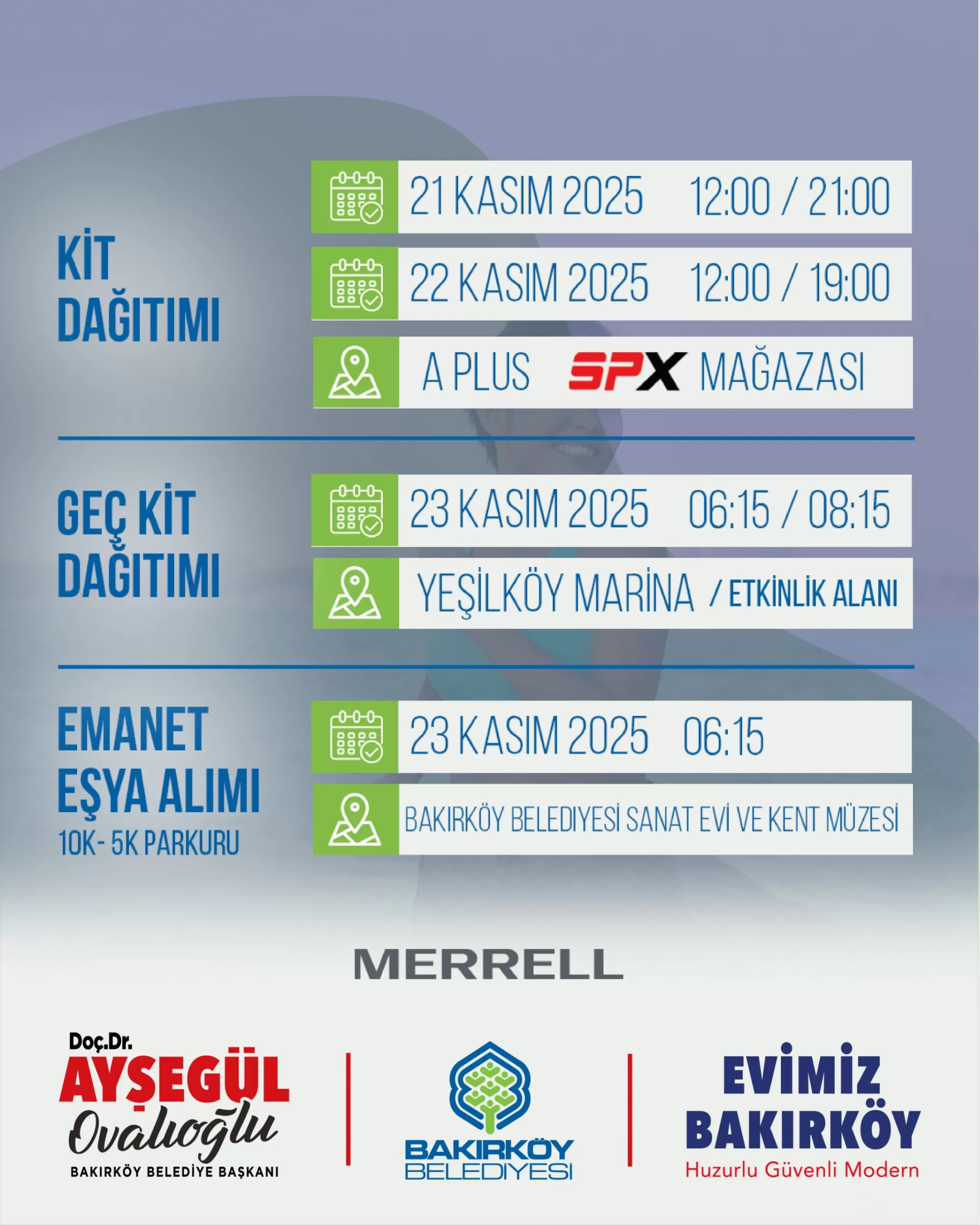BAKIRKÖY’DE “ÖĞRETMENLER GÜNÜ KOŞUSU” DÜZENLENİYOR