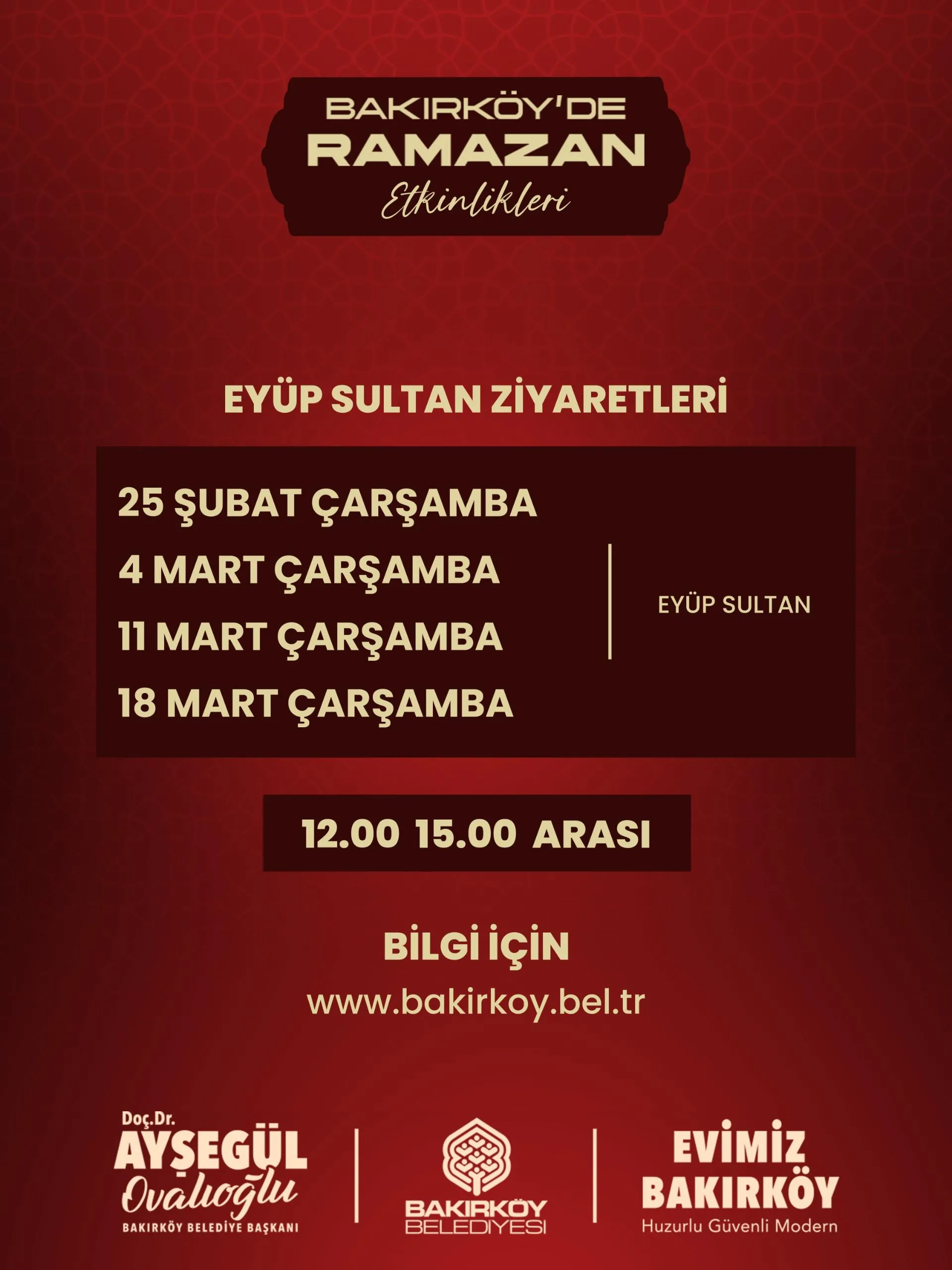 BAKIRKÖY RAMAZAN AYI’NA HAZIR