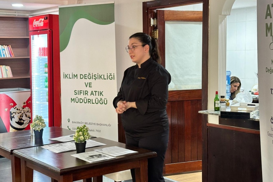 BAKIRKÖY BELEDİYESİ’NDEN “ATIKSIZ MUTFAK” ETKİNLİĞİ