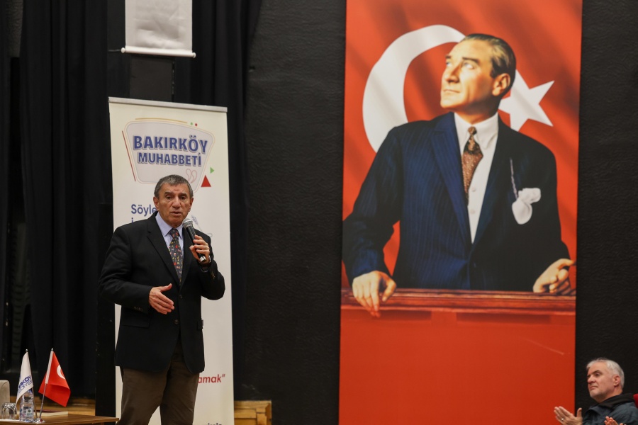 ÜSTÜN DÖKMEN BAKIRKÖYLÜLERLE BULUŞTU