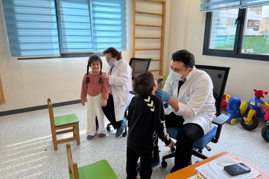 YUVAMIZ BAKIRKÖY’DE MİNİKLERE SAĞLIK TARAMASI