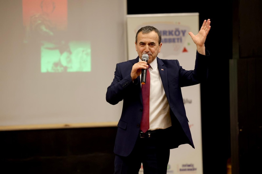 NAİM BABÜROĞLU BAKIRKÖYLÜLERLE BULUŞTU