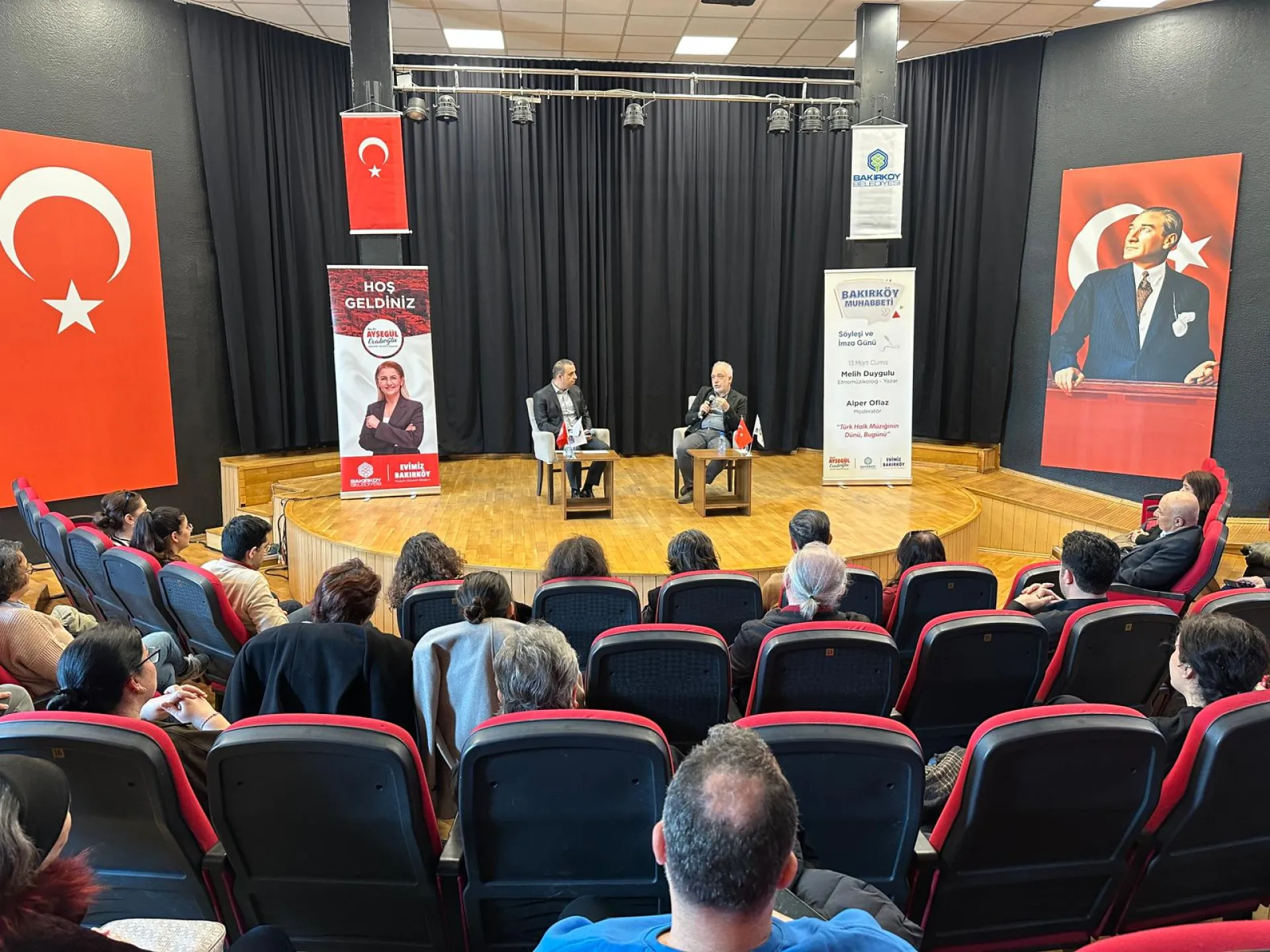 BAKIRKÖY MUHABBETİ’NDE TÜRK HALK MÜZİĞİ KONUŞULDU