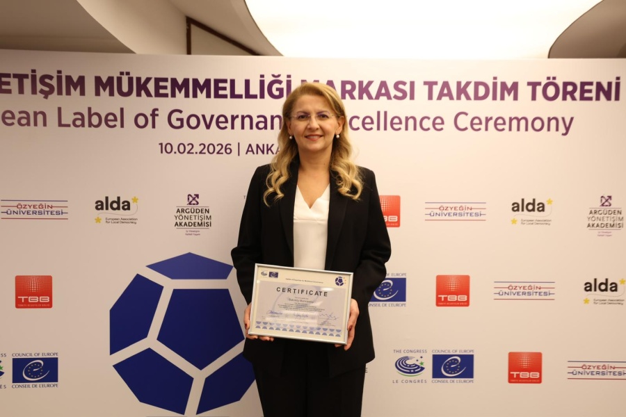 BAKIRKÖY BELEDİYESİ’NE AVRUPA YÖNETİŞİM MÜKEMMELLİĞİ MARKASI ÖDÜLÜ