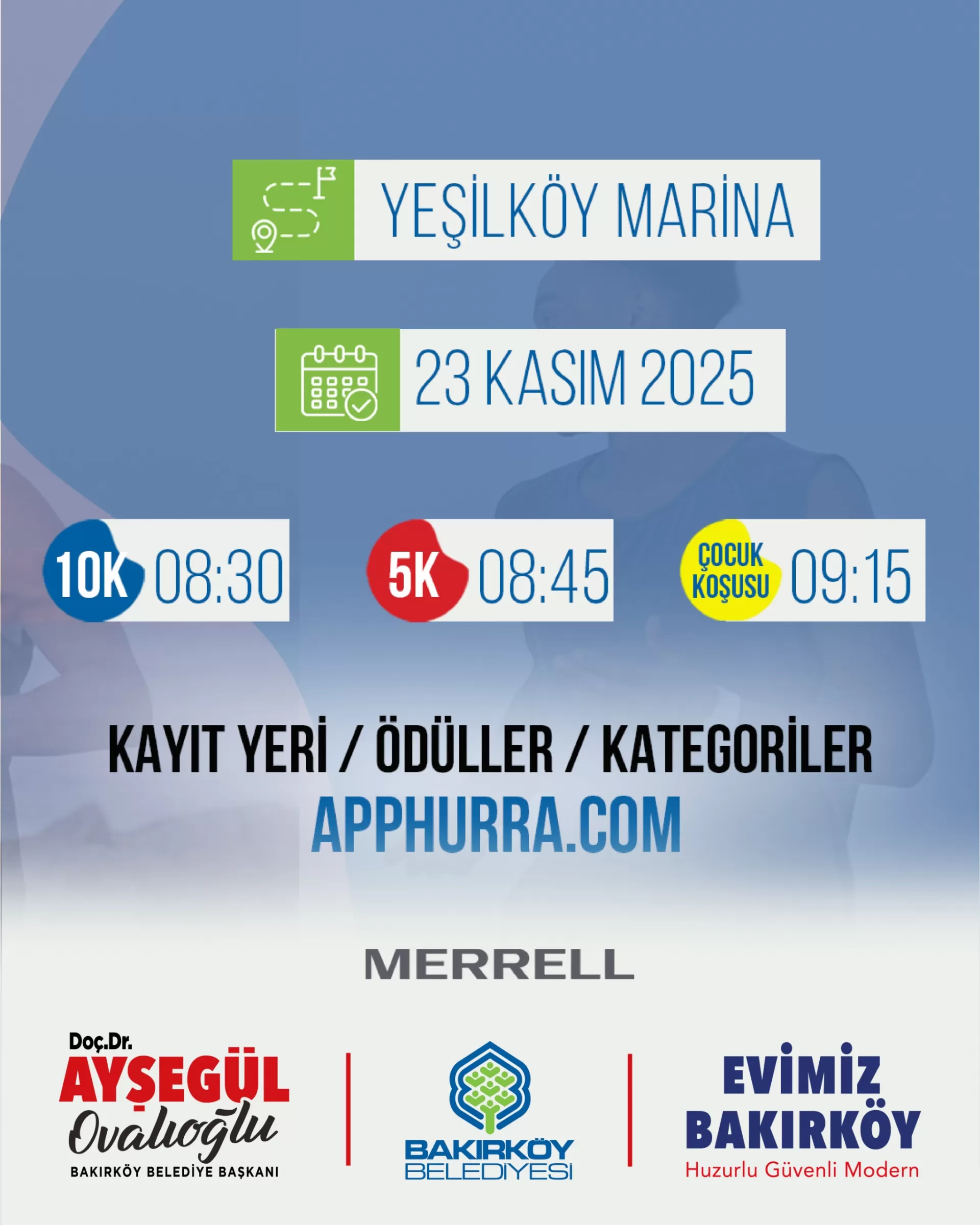 BAKIRKÖY’DE “ÖĞRETMENLER GÜNÜ KOŞUSU” DÜZENLENİYOR