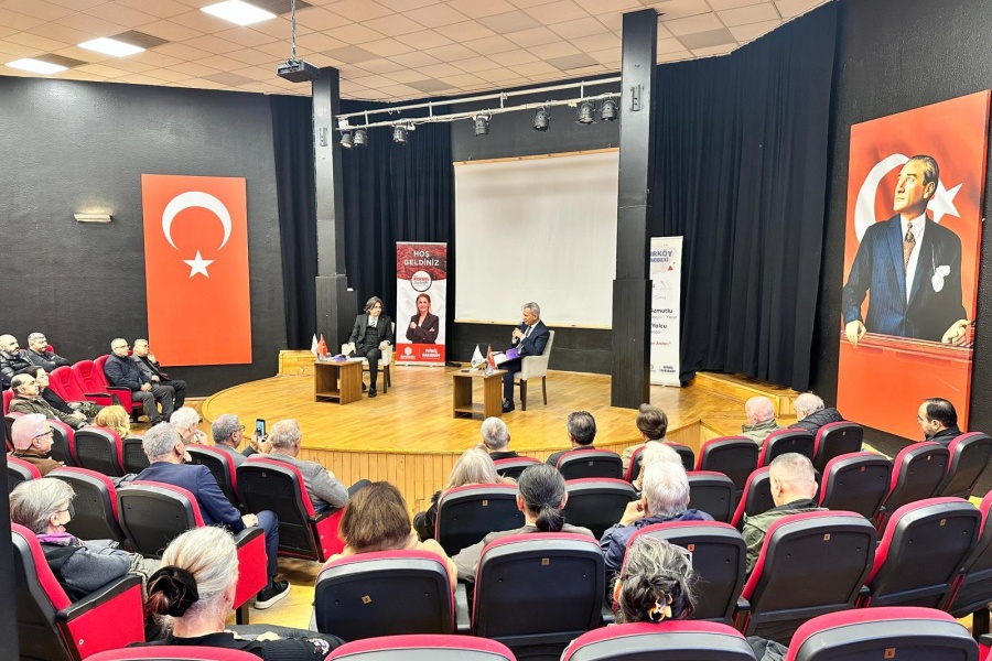 İSMAİL ÖZMUTLU BAKIRKÖYLÜLERLE ADALET ÜZERİNE KONUŞTU