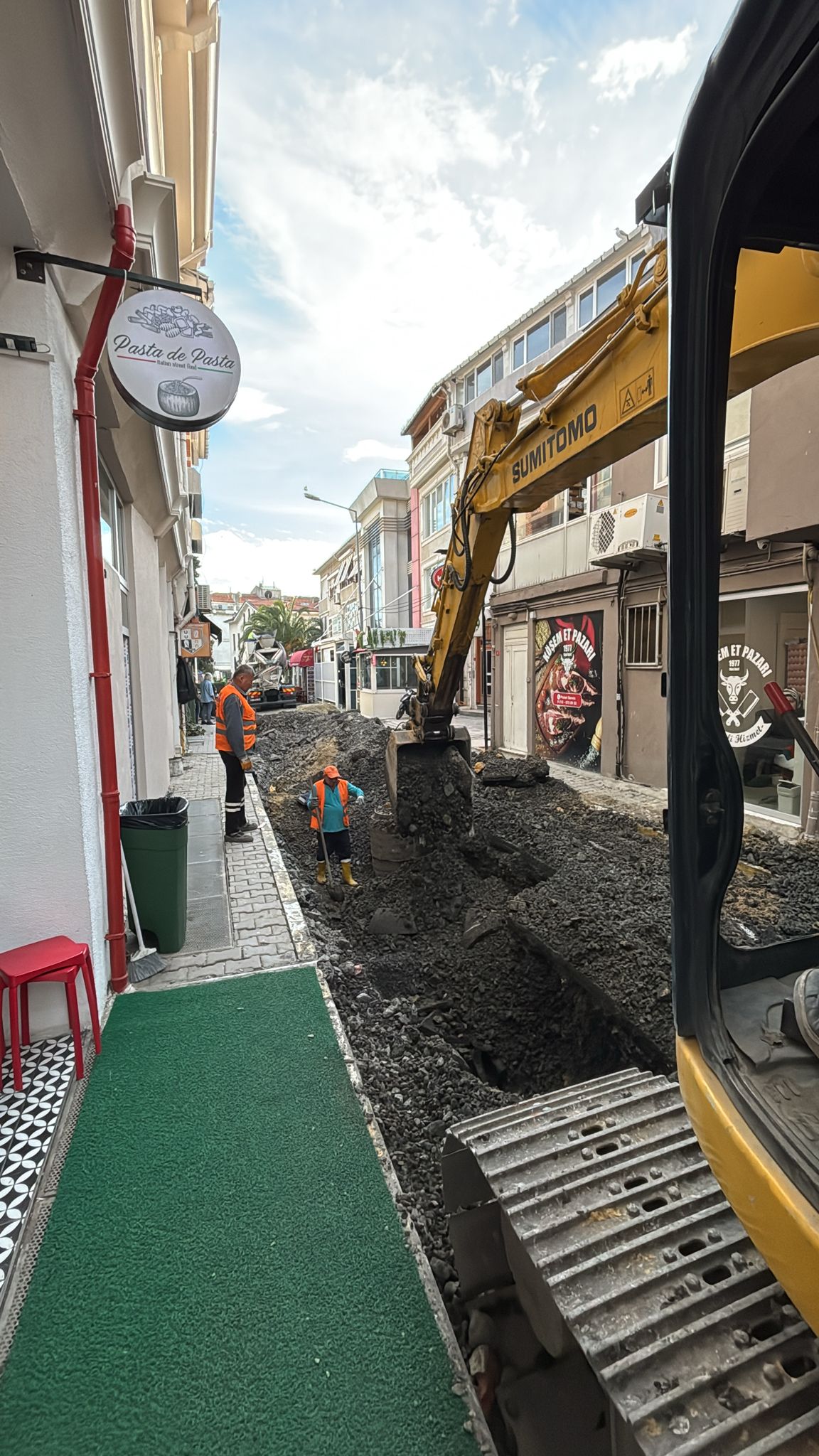 İskele Caddesi Yağmur Suyu Çalışması