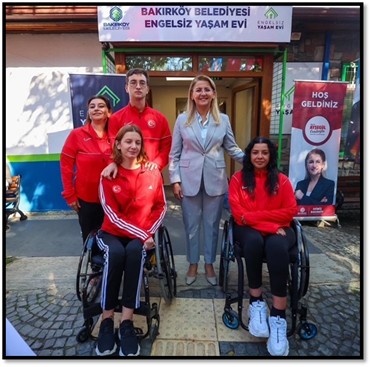 Engelsiz Yaşam Evi Açıldı.