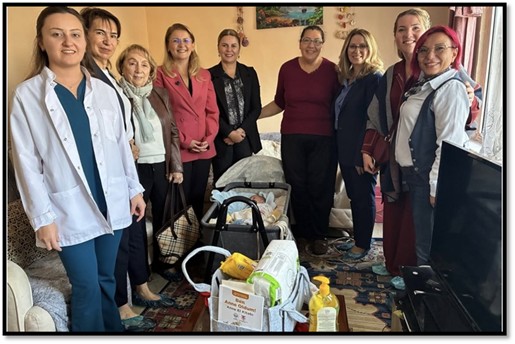 Anne Bebek Destek Paketi’’ Ziyareti