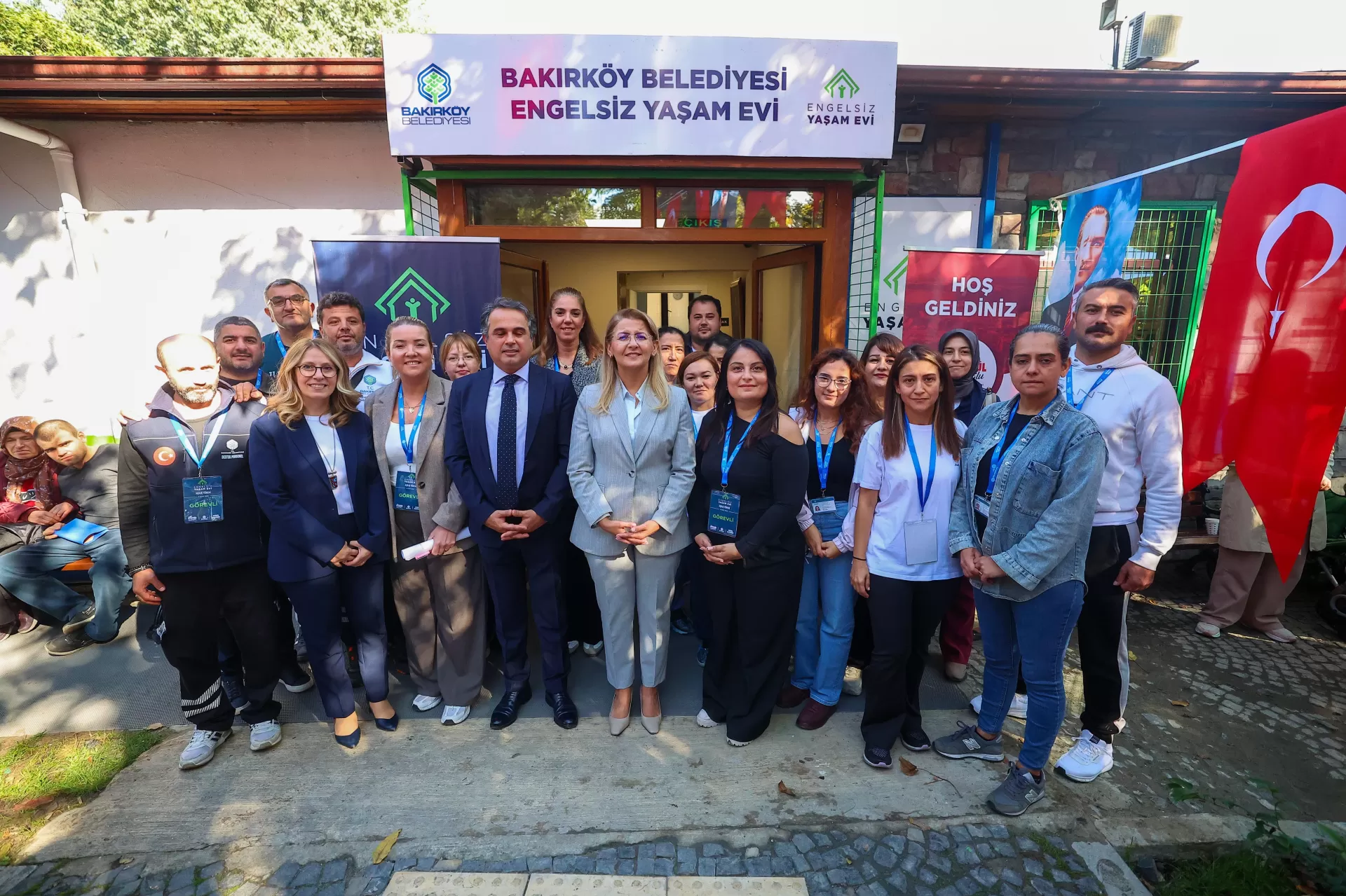 BAKIRKÖY’ÜN İLK ENGELSİZ YAŞAMEVİ AÇILDI