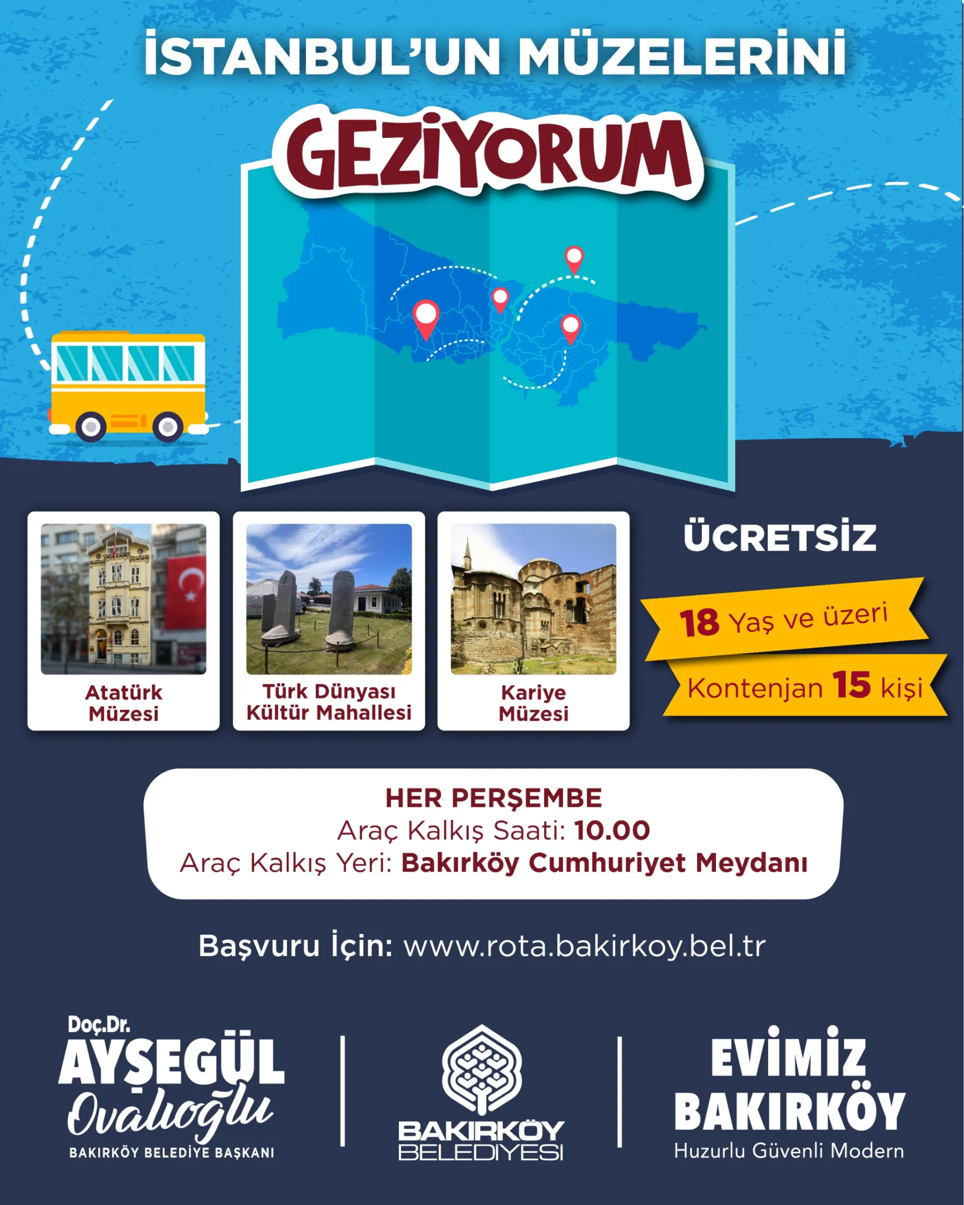 İSTANBUL'U GEZİYORUM