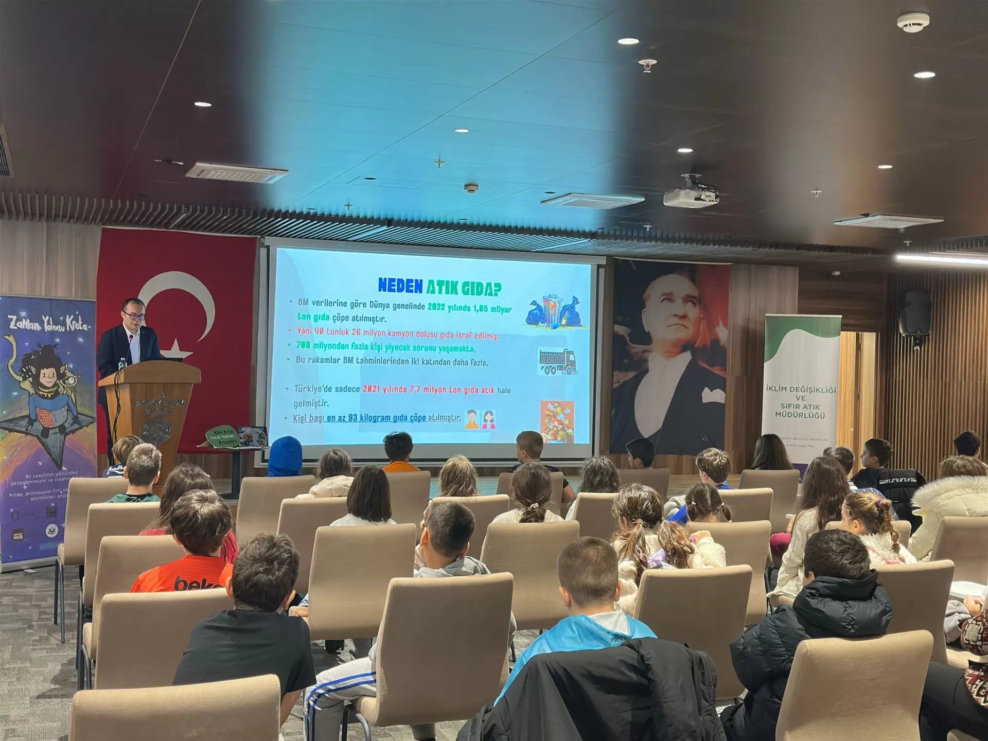 Çöpte Gıda: 20 Kasım Dünya Çocuk Günü Gıda Atık Semineri ve Çocuk Atölyesi düzenlendi.