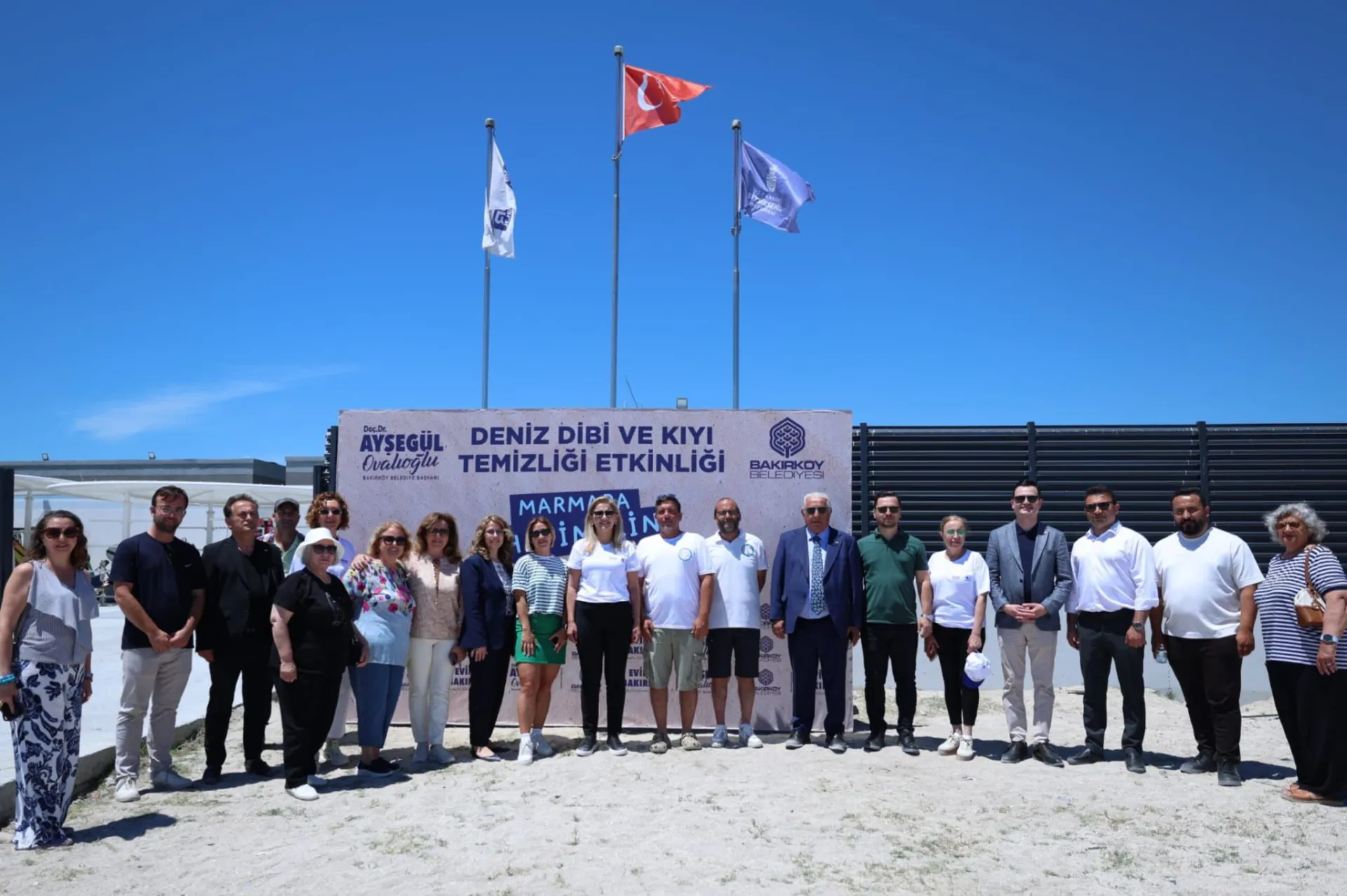 BAKIRKÖY BELEDİYESİ’NDEN “MARMARA HEPİMİZİN” ETKİNLİĞİ