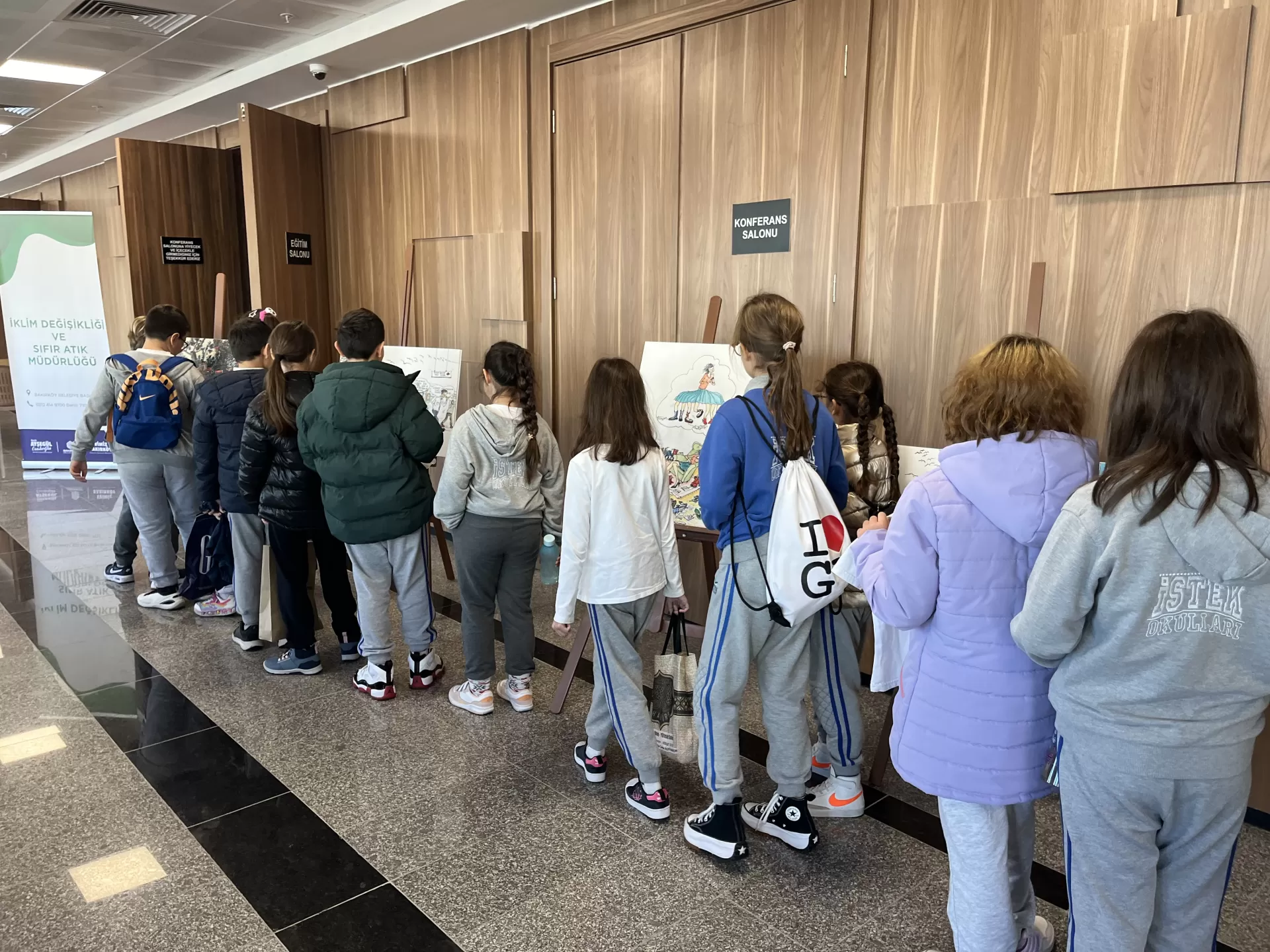 Karikatürlerde Atık Gıda Sergisi başladı