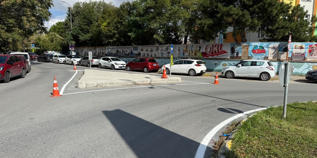 Beyaz Lale Sokak ve Dumlupınar Sokak yenilendi