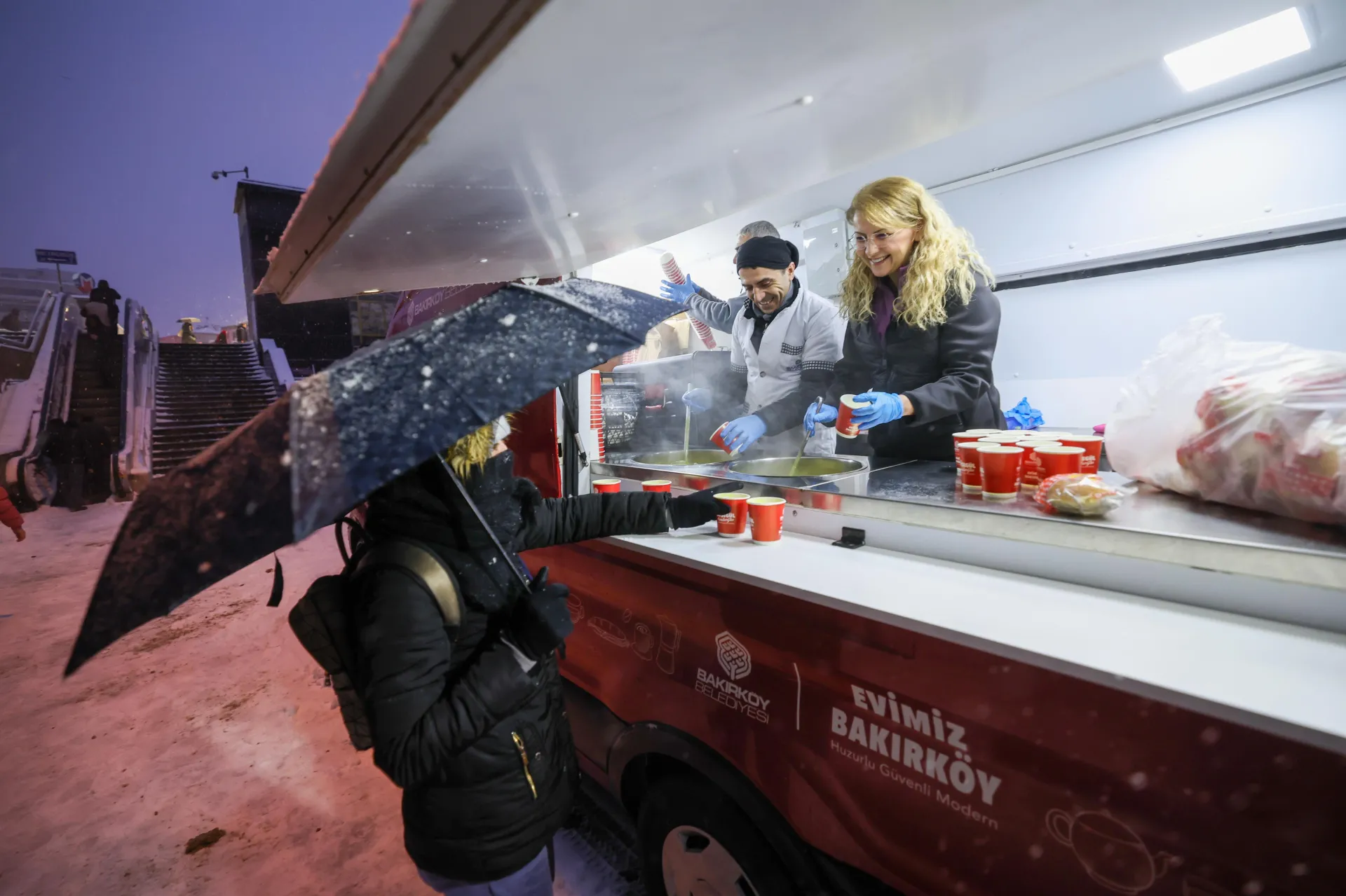 BAKIRKÖY’DE KAR SEFERBERLİĞİ