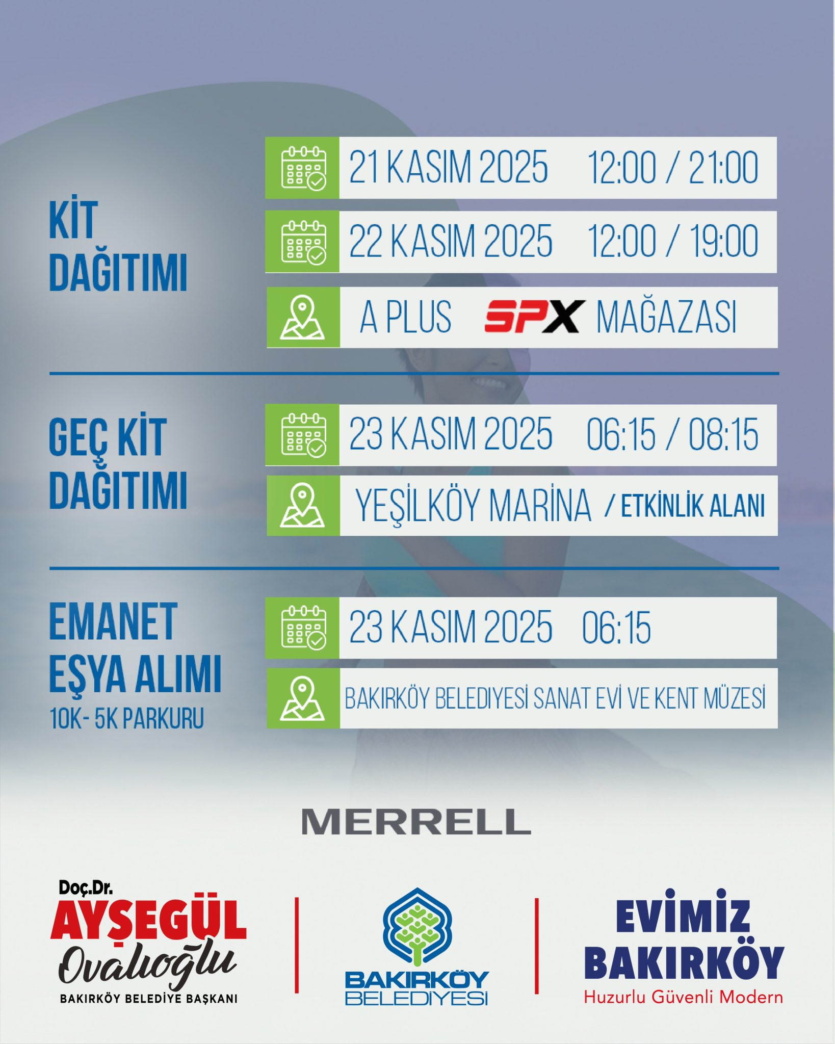 Bakırköy Belediyesi Öğretmenler Günü Koşusu