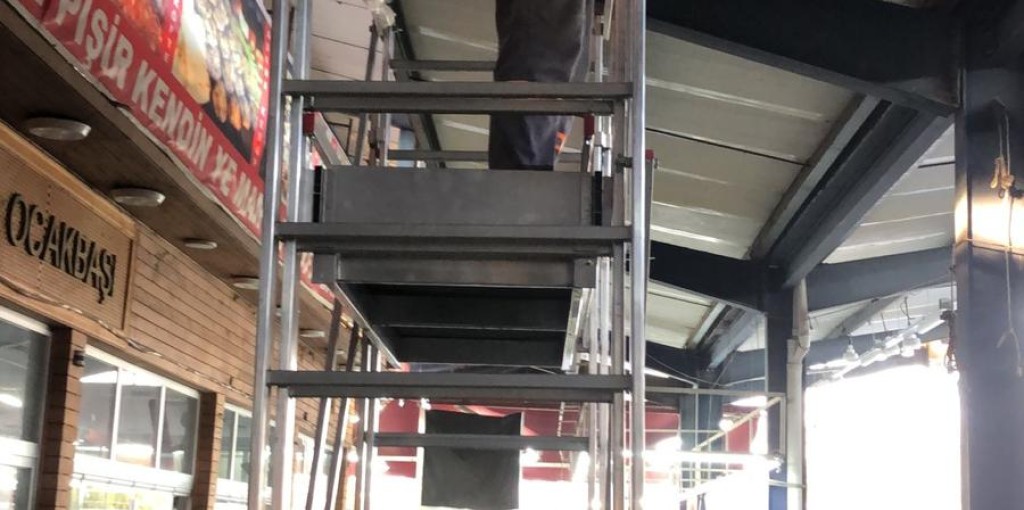 Yeşilköy Pazar Alanı Elektrik Altyapısı Yenilendi.