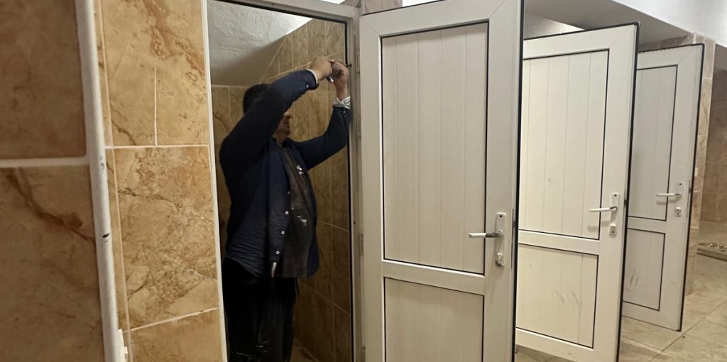 Soyunma Odaları Yenilendi.