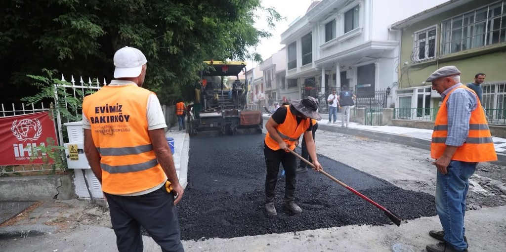 Boztepe Sokak Kaldırım ve yol çalışması