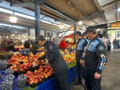 BAKIRKÖYLÜLER GÜVENLE ALIŞVERİŞ YAPIYOR