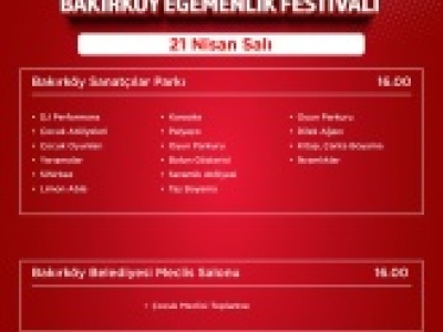BAKIRKÖY’DE 23 NİSAN COŞKUSU FESTİVALLE YAŞANACAK