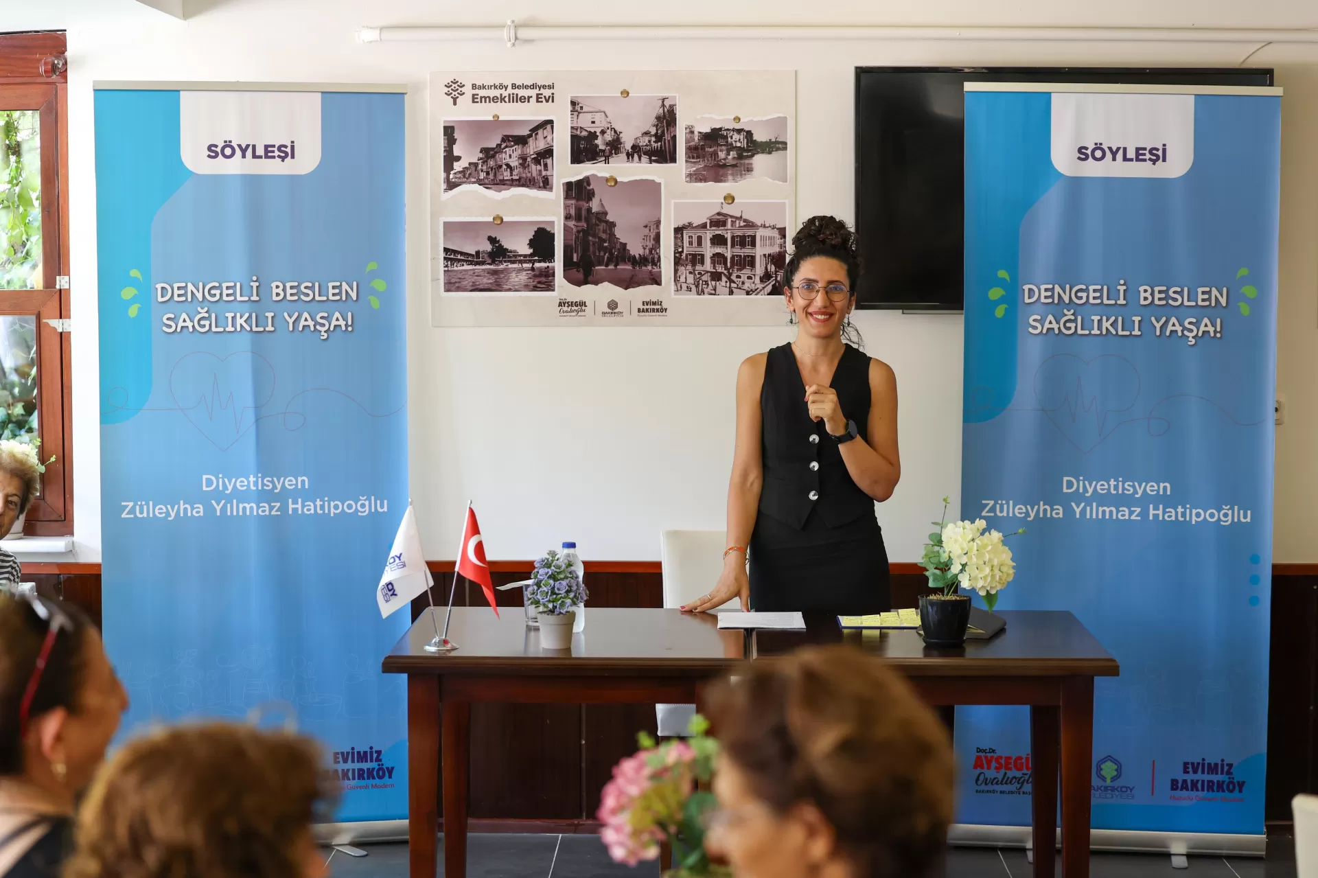 BAKIRKÖY’DE “DENGELİ BESLEN, SAĞLIKLI YAŞA” SÖYLEŞİSİ