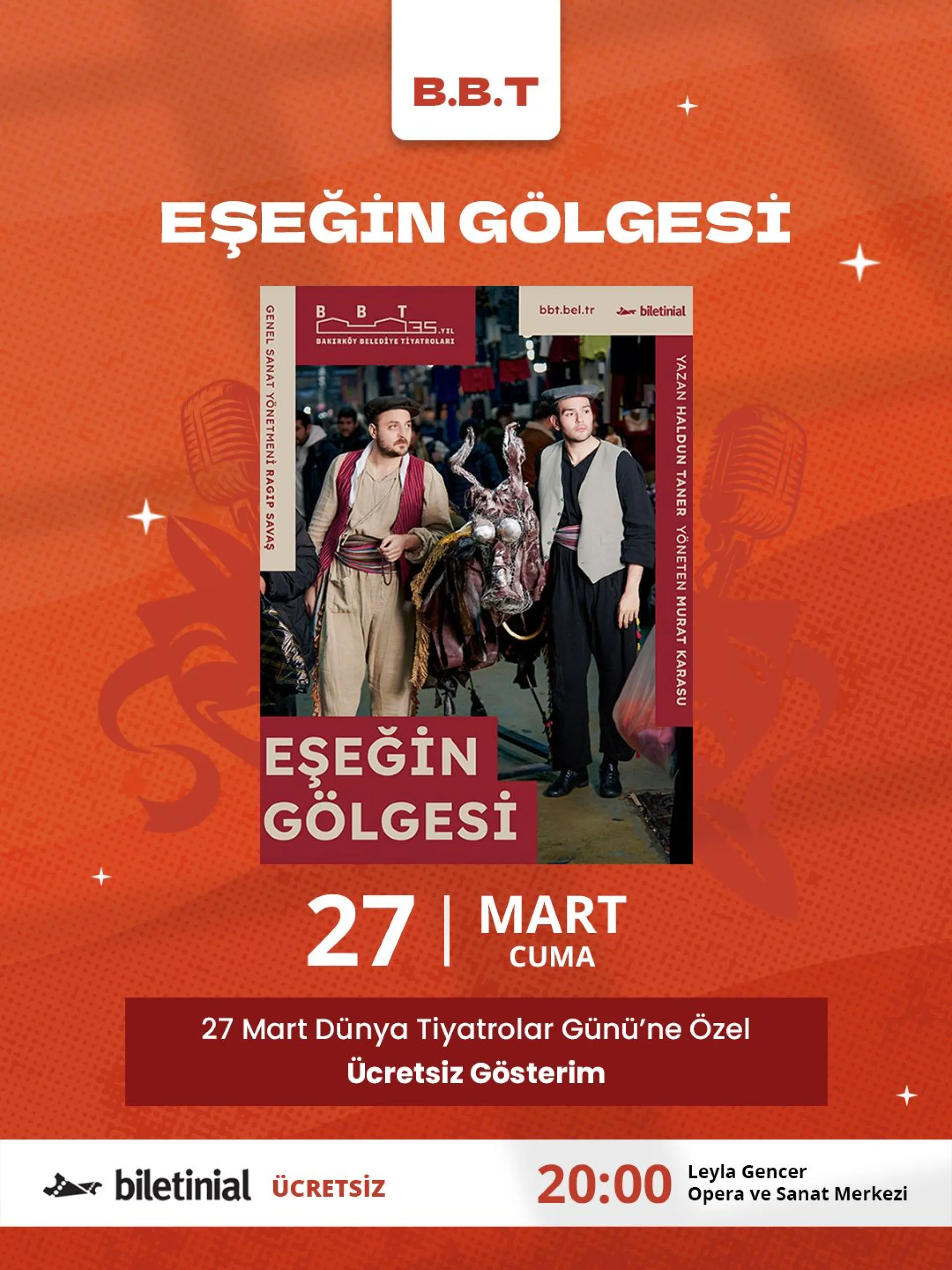EŞEĞİN GÖLGESİ (ÜCRETSİZ GÖSTERİM)