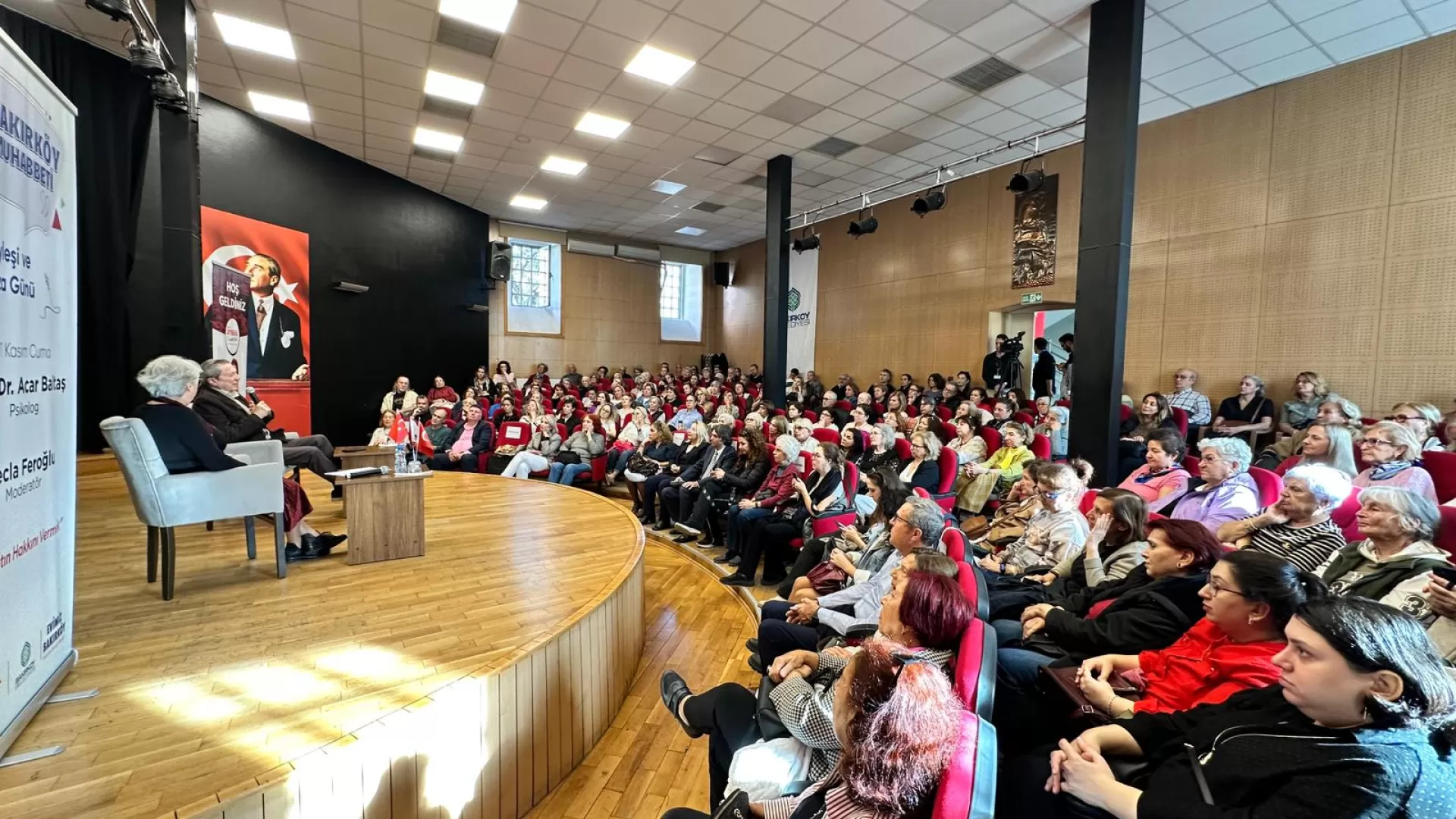 PROF. DR. ACAR BALTAŞ BAKIRKÖYLÜLERLE BULUŞTU