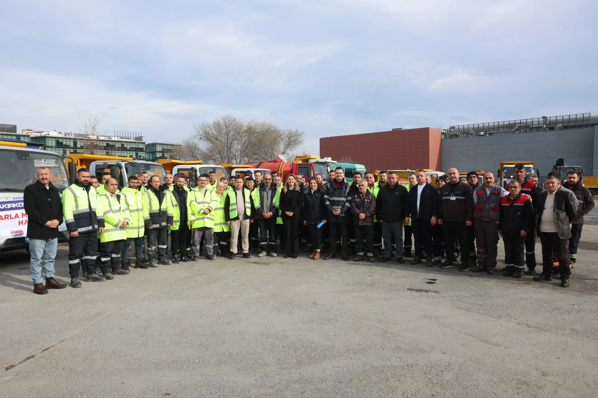 BAKIRKÖY’DE KAR SEFERBERLİĞİ