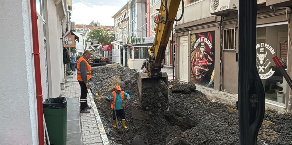 İskele Caddesi Yağmur Suyu Çalışması
