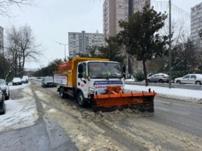 BAKIRKÖY’DE KAR SEFERBERLİĞİ