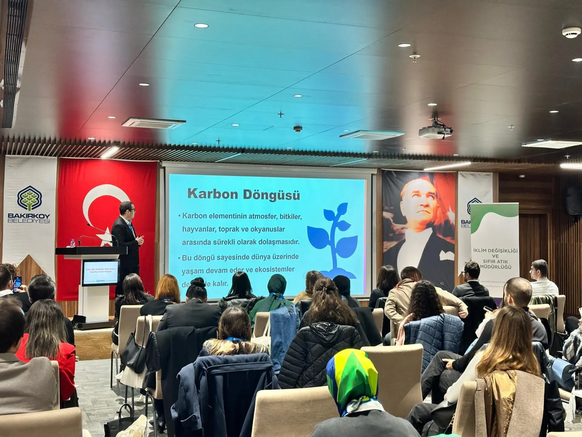 BAKIRKÖY BELEDİYESİ’NDE KARBON AYAK İZİ EĞİTİMİ