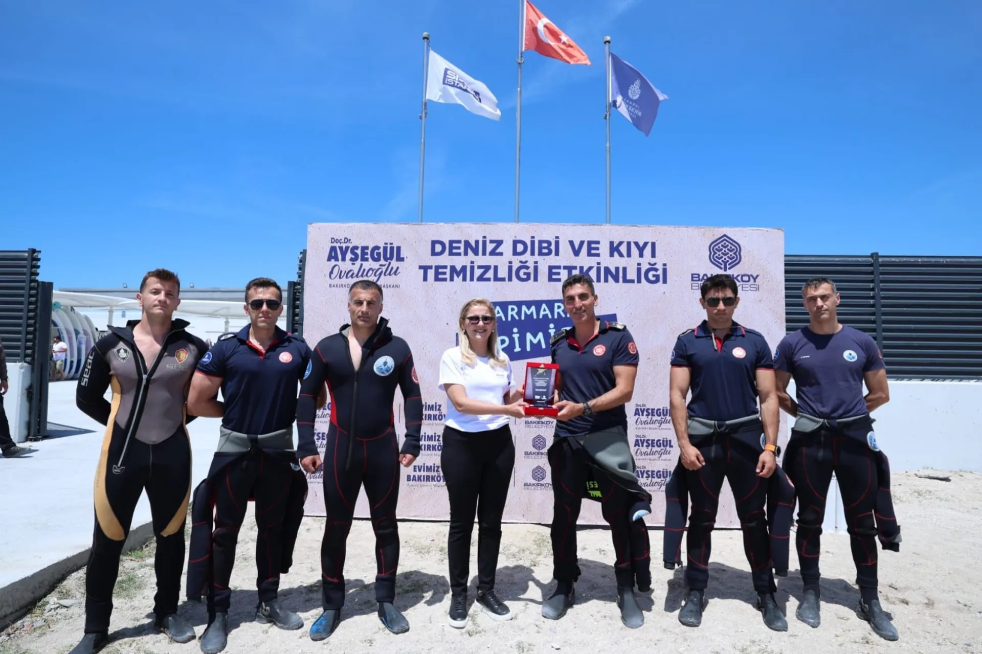 BAKIRKÖY BELEDİYESİ’NDEN “MARMARA HEPİMİZİN” ETKİNLİĞİ