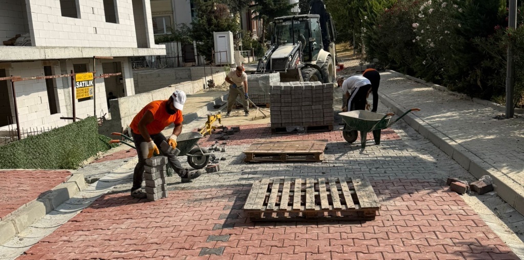 Cami Giriş Sokak Araç ve Yaya Yolu Yenilendi