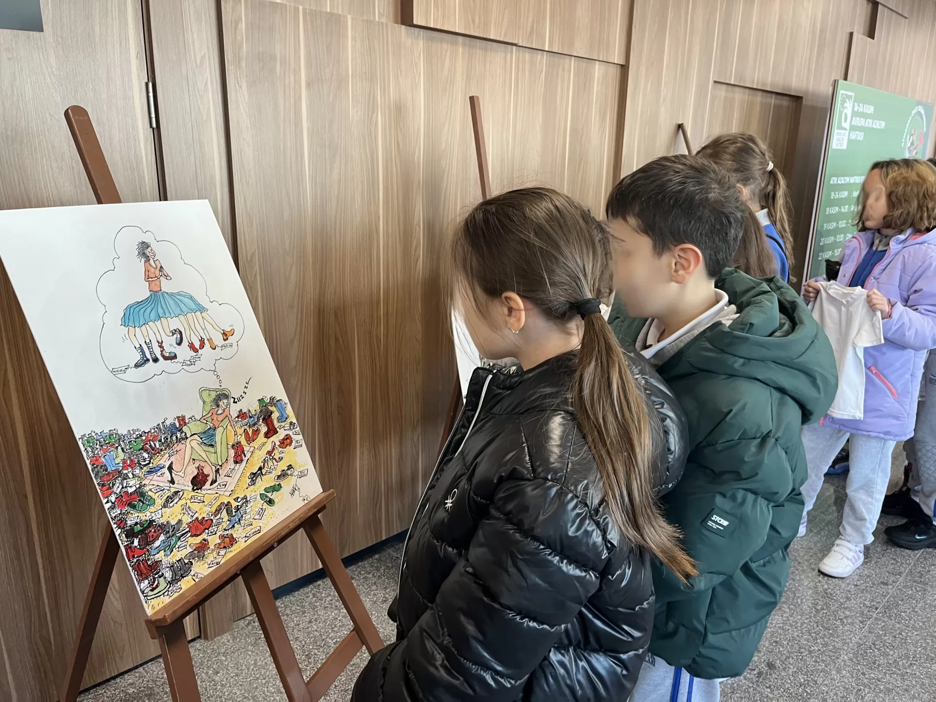 Karikatürlerde Atık Gıda Sergisi başladı